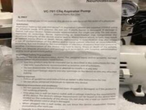 Stryker Cliq Aspirator VC-701