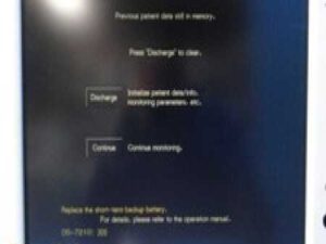 Fukuda Denshi DS-7200 Patient Monitor, NEW LEADS (ECG,NBP,SpO2,Temp,IBP) ~ 31093