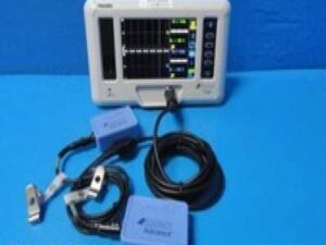 Nonin Medical Equanox 7600 Regional Patient Monitor W/ Oximeter Pod & PSU~ 32284
