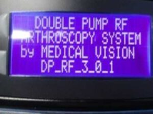 2017 Medical Vision Smith & Nephew Double Pump RF Arthroscopic FMS Console~33064