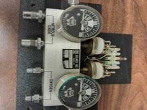 Belmed Nitrous/Oxygen manifold used in dentists Office