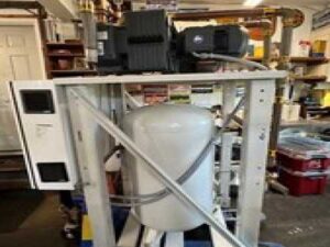 Powerex VVOTD03032P1 Duplex Oil-less Rotary Vane Medical Vacuum System 80GAL 3PH