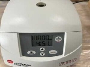 Beckman Coulter Microfuge 16 centrifuge with rotor lid cord A46474 -warranty