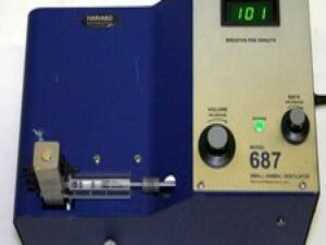 HARVARD APPARATUS SMALL ANIMAL MOUSE VENTILATOR, MODEL 687, CATALOG# 55-0001