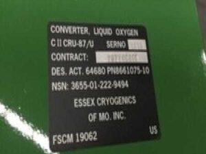 ESSEX Cryogenics PTLOX  Concentrator