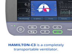 Hamilton C-3 Ventilator - Used - NEO / PED / ADULTS