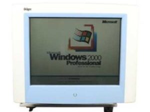 Drager POC-123V2 Ventilator Monitor W/ Cable, Power Adapter, & Mounting Bracket
