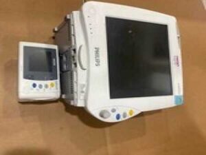 Philips Intellivue MP50 Bedside Patient Monitor + Intellivue X2