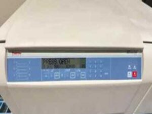 Thermo Heraeus X3R Refrigerated Centrifuge w 75003607 Rotor & Swing Buckets