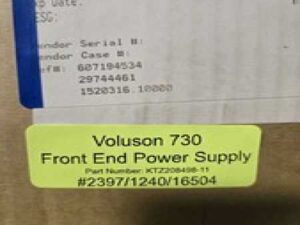 GE VOLUSON E6 / E8 / EXPERT PRIMARY POWER SUPPLY MODEL: RTN5 KTI300242-7