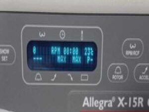 Beckman Allegra X-15R Centrifuge w/ SX4750A 4x750ml Rotor, Buckets & Inserts