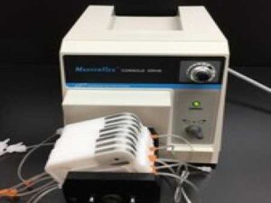 Cole Parmer Masterflex Model 77521-40 Console Drive With 8 Channel Pump Head