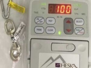 Brand New Heska Vet/IV 2.2 Pump, Calibrated to Baxter, 1 Year Warranty.