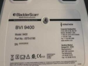 Verathon BVI 9400 0570-0190 Bladder Scanner