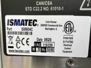 COLE PARMER Masterflex Ismatec IPC Digital Precision 24 Channel Peristaltic Pump