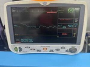 GE Dash 5000 Patient Monitor with NIBP SpO2 ECG patient Ready