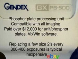 phosphor plate scanner Gendex GXPS-500 PSP Reader