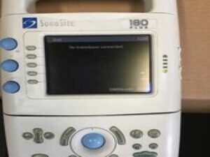 Sonosite 180 Plus Portable Ultrasound System w/  L38/10-5 MHz Duo Transducer L38