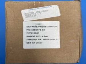 Getinge Pressure Switch 4696173-03 Range .2-4 bar. 4360245