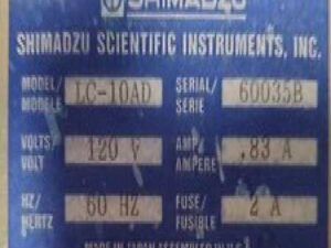 Shimadzu LC-10AD HPLC Pump, flow tested, works great