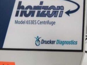 Drucker Horizon 653ES Easy Spin 12 Centrifuge w/ ROTOR - Excellent Only 388 Runs