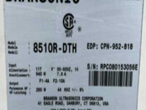 Bransonic 8510R-DTH Ultrasonic Cleaner *used working