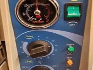 Tuttnauer 2540M Manual Autoclave Sterilizer 10" dia x 18" deep w/ Trays, 6 month