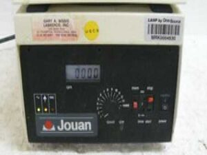 JOUAN 4214 CENTRIFUGE WITH ROTOR 110 VOLT 60 Hz 330VA