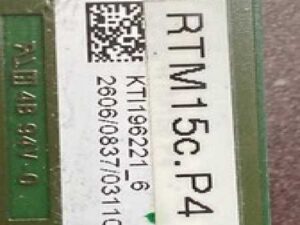 GE VOLUSON E8 RTM BOARD ASSY MODEL KTI196221/RTM15c.P4
