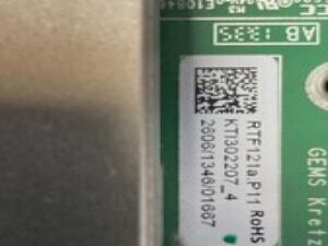 GE VOLUSON E8/E6 RTF BEAMFORMER Transducer ASSY MODEL RTF121a.P11 / KTI302207_4