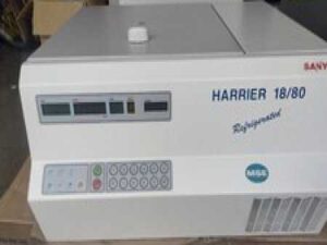 Sanyo MSE Harrier 18/80 Refrigerated Centrifuge with Swing-out Rotor 43124-141