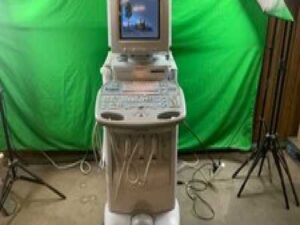Siemens Acuson Sequoia 512 Ultrasound Machine with 3 Probes/Sony UP-21MD Printer