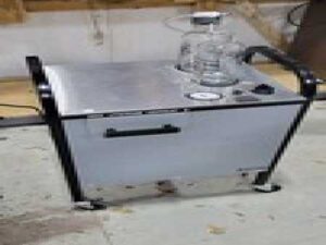 Gomco 3830 Cart-Mounted Mobile Uterine Aspirator As Pictured Working