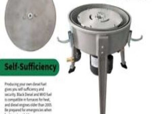 Ultimate Force Centrifuge w/ 240V Heater - Purify Waste Oil Produce Black Diesel