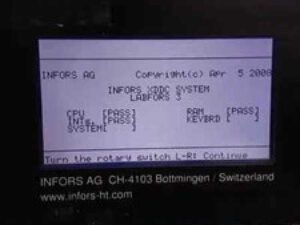 Infors HT Terrafors Benchtop Bioreactor Fermentation System Bench Top WARRANTY