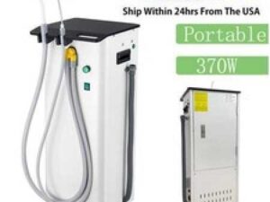 Portable Dental Medical Vacuum Suction Unit High Vacuum Pump 370W