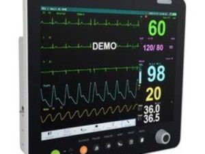 15 Inch Portable Screen Sign Monitor ECG NIBP RESP TEMP SPO2 PR