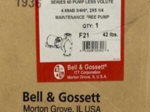 Bell Gossett ITT 172648LF Circulation Pump Turnkey Refurbished (3377601)