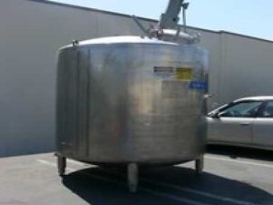 Paul Mueller 4000 Liter SS Jacketed Reactor w/ Agitator 25 PSI FV &138 PSI