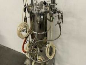 Biolafitte 63 Liter Stainless Steel Jacketed Bioreactor Max Work Pressure 2 Bar