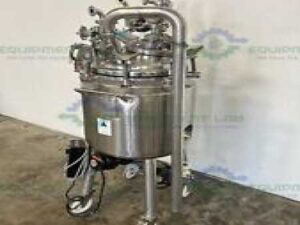 Precision 60 Liter Stainless Steel Jacketed Reactor w/ bottom Mixer