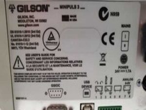 Gilson Minipuls 3 Peristaltic Pump G (Good) (3372008)