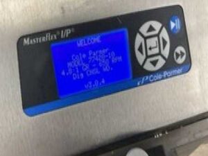 Cole Parmer 77420-10 MasterFlex I/P Pump w/ Easy-Load Pumphead 77601-60