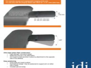 IDI VAB Radiolucent Arm board #A100-2244 w/ Pad & Strap