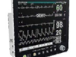 15 Medical Monitor with Touch Screen for ECG NIBP RESP TEMP SPO2 PR