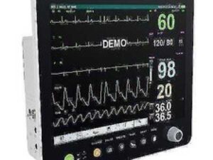 15 Medical Monitor with Touch Screen for ECG NIBP RESP TEMP SPO2 PR