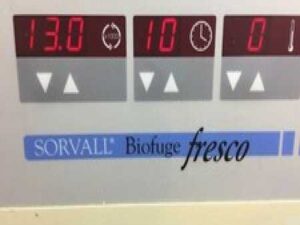 Sorvall Biofuge Fresco Refrigerated Centrifuge w/ Rotor & Lid, Warranty!