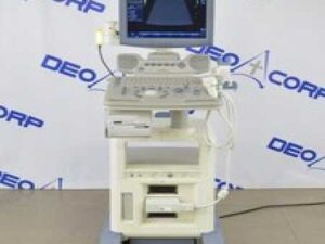 GE Logiq P5 Imaging System 5266264 W/ GE 10L Linear Array Handpiece 2302650