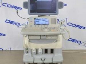 GE Logiq 7 Imaging System 5309923 W/ GE 9L & 4C Handpieces