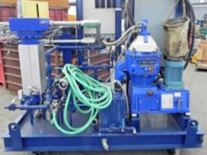 ALFA LAVAL SEPARATOR CENTRIFUGE MMB 305 S-11 WITH CUNO-PORE FILTER & 250' HOSE